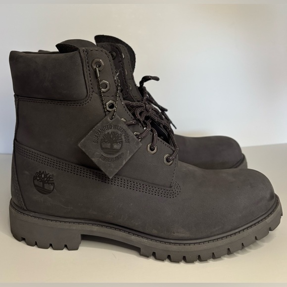 Premium Waterproof Boots Dark Grey Nubuck A5RBMW